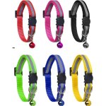 Yzmrbdqc - collier chat anti tranglement rglable rflchissant avec pendentif porte - adresse anti ...