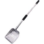 Litire  chat poigne tlescopique longue poigne mtal litire  chat scooper pet supplies (poigne ...