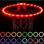 Yzmrbdqc - lumires de panier de basket - ball, lumire led de jante de basket - ball tlcommande, ...
