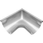 Zambelli - cornire de gouttire 90 degrs (angle extrieur) galvanise cornire de gouttire avec bourrelet ...