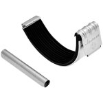 Zambelli - raccord de gouttire galvanis, y compris raccord  bourrelet raccord de gouttire pour gouttire ...
