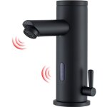 Zamery - mitigeur de lavabo infrarouge, robinetde salle de bain capteur automatique � infrarouge, robinet ...