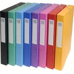 Zanvic - bote de classement exabox en carte lustre 7 / 10e dos 2, 5 cm - coloris assortis