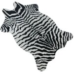 Z�bre / vache ch�vre imprim� tapis velours imitation cuir tapis vachette peaux d'animaux forme naturelle ...