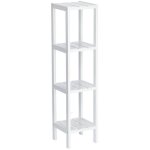 Zeller - armoire de salle de bain en mdf, 22 x 22 x 92 cm