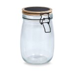 Bocal en verre avec fermeture hermtique