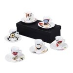 Service espresso faces, 12 pices zeller