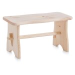 Zeller - tabouret en bois, repose - pieds