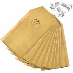 Zelsius lames de rechange en titane de qualit� sup�rieure 18 pi�ces pour robots tondeurs � gazon