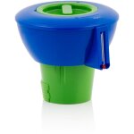 Flotteur doseur pour piscine avec thermomètre doseur de chlore pour galets de ø 9 cm - zelsius Flotteur doseur pour piscine avec thermomètre doseur de chlore pour galets de ø 9 cm - zelsius