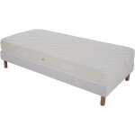Elite mattress - ensemble 90x200 zen sommier + matelas hauteur 20cm