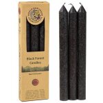 3 bougies de table parfum�es black forest