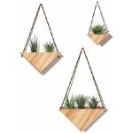 Autocollant mural suspensions bois