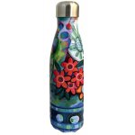 Bouteille isotherme en inox fleurs by allen Bouteille isotherme en inox fleurs by allen