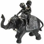 Bigbuy - d�coration africaine - elephant et enfants