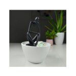 Zen light - fontaine moderne pensador - l 19 x l 16 x h 26 cm - polyrsine - livraison gratuite