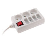 Bloc multiprise 4x6a + 3x16a - blanc zenitech