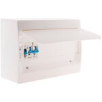 Zenitech - coffret �lectrique pr� - �quip� 1 rang�e 13 modules pour extension