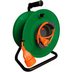 Zenitech - enrouleur jardin vide prcbl 3g1, 5mm 70cm + coupe circuit noir