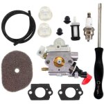 Kit de carburateur de ligne de carburant pour d�broussailleuse stihl fs40 fs50 fs56 fs70 fc56 fc70 zama ...
