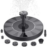 3w nergie solaire 160mm fontaine pompe d'oxygnation tang  poissons lanterne automatique pulvrisation ...