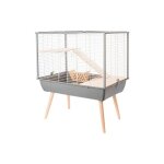 Zolux - cage grands rongeurs neo muki grise ( catgorie : cage rongeur )
