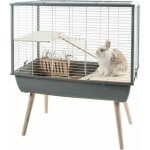 Zolux - cage grands rongeurs neo muki grise ( cat�gorie : cage rongeur )