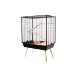Zolux - cage neo cosy - grand panier (77, 5 x 47, 5 x 109 cm), gris