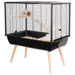 Zolux - cage pour petits rongeurs neo silta, 77, 5 x 47, 5 x 87, 5 cm, noir, couleur : noir