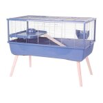 Zolux - cage rongeur sur�lev�e n�olife - pour cochon d'inde - 99 x 54 x 79 cm - bleu