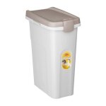 Conteneur - kerbl - petfood - brun / blanc - 25l