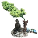 Diffuseur bouddha bonzaï 14, 5 x 12 x 20 cm, décoration aquarium zolux Diffuseur bouddha bonzaï 14, 5 x 12 x 20 cm, décoration aquarium zolux