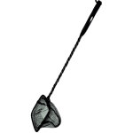 Zolux - epuisette filet noir, maille moyenne, 8 cm x 6. 5 x 31. 5 cm, aquarium