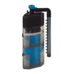 Filtre intrieur d'angle zolux pour aquarium de 40 a 80 l - dbit de 300 l / h - 5w
