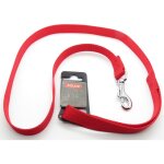 Laisse nylon 1 m x 20 mm rouge pour chien. zolux