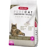 Litire agglomrante minrale 15 litres soit 9. 8 kg pour chat zolux