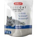Litire silice nature purecat 10 litres