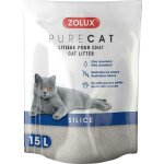 Litire silice nature purecat 15 litres
