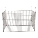 Zolux - parc rectangulaire 60 x 102 x h 60 cm en mtal pour extrieur pour rongeur