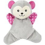 Peluche maxou gris doudou bruissant 19 cm jouet pour chiots zolux