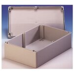 Zps8 botier industriel avec pc - capot gris - 160x80x85mm - abtech