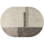 Zuiver - tapis 200x290 cm en tissu gris et beige - zest Zuiver - tapis 200x290 cm en tissu gris et beige - zest