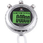 Zvd - chronom�tre de sport silencieux avec lumi�re - compte � rebours de pr�cision, 0. 01s