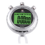 Zvd - chronomtre de sport silencieux avec lumire - compte  rebours de prcision, 0. 01s