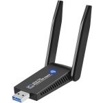 Zvd - cl� wifi puissante usb 3. 0 double bande, 2. 4g / 5. 8ghz, adaptateur wifi pour pc / ordinateur ...