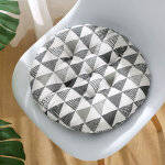 Zvd - coussin de chaise, coussin rond en tatami respirant pour salle � manger / bureau / canap� (triangle ...