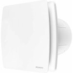 Zvd - extracteur salle de bain 100mm - ventilateur minuteur avec capteur d'humidit et clapet anti retour, ...