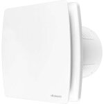 Zvd - extracteur salle de bain 100mm - ventilateur minuteur avec capteur d'humidit� et clapet anti retour, ...