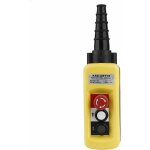 Interrupteur de commande de levage de grue - contrleur avec bouton - poussoir et arrt d'urgence (2 ...