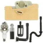 Zvd - kit de filtre � air pour stihl 029 039 ms290 ms310 ms390 tron�onneuse, avec filtre � carburant, ...